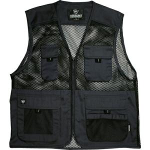 【SALE価格】カジメイク メッシュベスト チャコールグレー M ( 6628-74-M ) (株)カジメイク｜orangetool