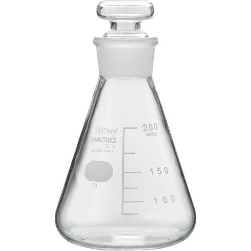 【SALE価格】HARIO 共栓三角フラスコ200ml(TS27) ( TSF-200-SCI )
