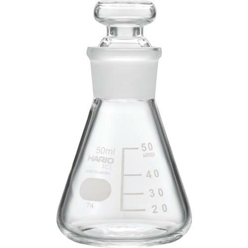 【SALE価格】HARIO 共栓三角フラスコ50ml(TS22) ( TSF-50-SCI )