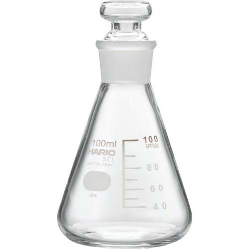 【SALE価格】HARIO 共栓三角フラスコ100ml(TS22) ( TSF-100-SCI )