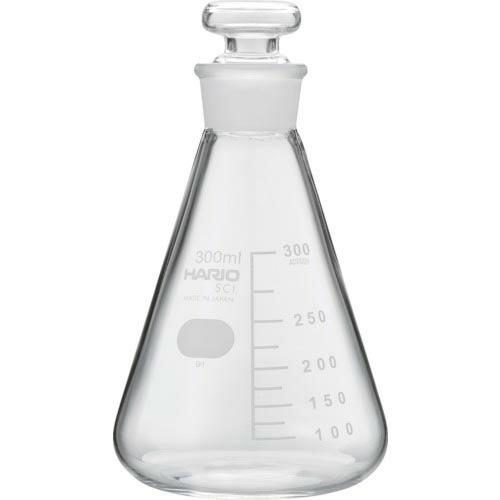 HARIO 共栓三角フラスコ300ml(TS27) ( TSF-300-SCI )