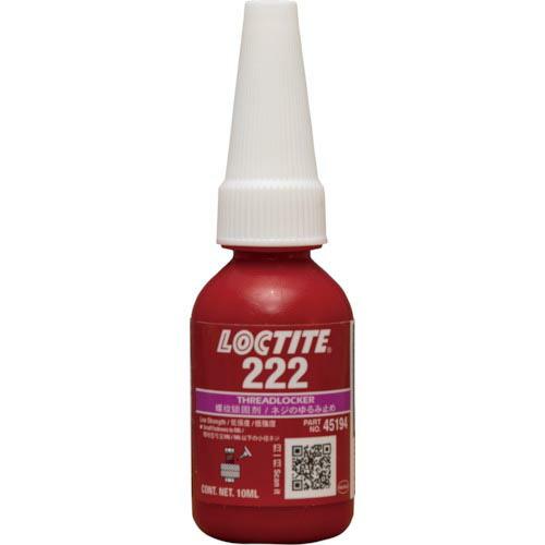 ロックタイト ねじ緩み止め接着剤 低強度 222 10ml ( 222-10 ) ヘンケルジャパン(...