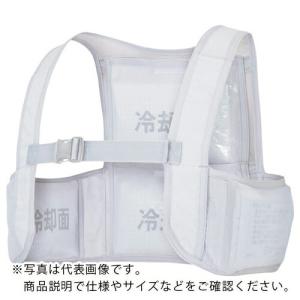 アイトス アイスベスト(アイスパック4個付) シルバーグレー XL ( AZ865948-003-XL ) アイトス(株) (メーカー取寄)｜orangetool