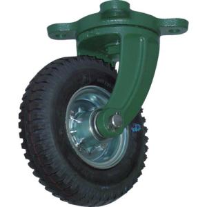 TRUSCO 鋼鉄製運搬車用空気タイヤ 鋳物金具自在Φ223(2.50-4) ( OARJ-223 ) トラスコ中山(株)｜orangetool