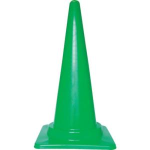 TRUSCO 安全コーン 幅380mmX高さ700mm グリーン ( TCC-GN ) トラスコ中山(株)｜orangetool