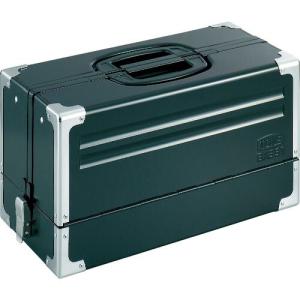 TONE ツールケース(メタル) V形3段式 マットブラック ( BX331BK ) TONE(株)｜orangetool