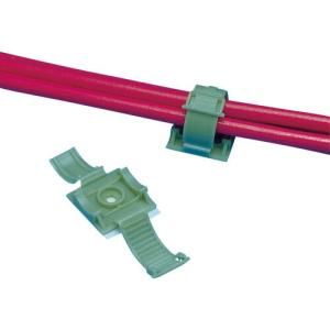 PANDUIT 固定具 クリンチャー 粘着テープ付き テレホングレー 100個入 ( ARC.68-A-C14 )｜orangetool