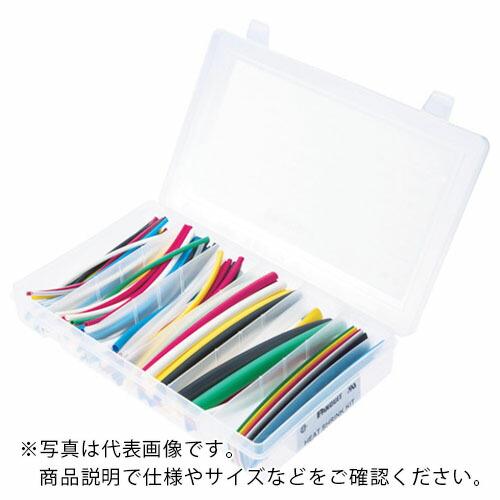 PANDUIT 熱収縮チューブ キットボックス サイズコンビネーション カラー ( KP-HSTT2...