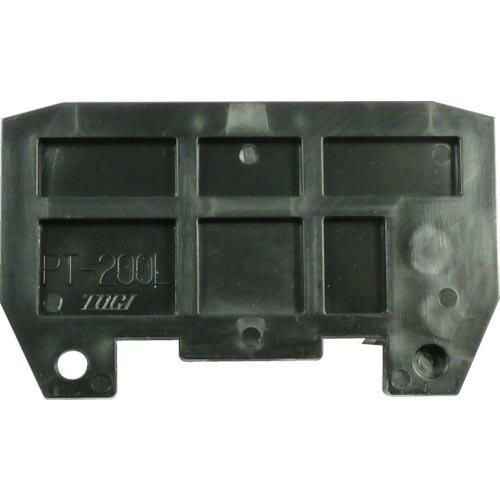 TOGI 側板 黒 67×5×40mm ( PT-200L ) 東洋技研(株)