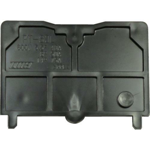 TOGI 側板 黒 64×3×42mm ( PT-90L ) 東洋技研(株)