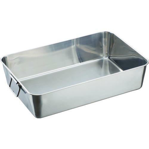 TRUSCO ステンレス深型角バット 2枚取 ( T-QB-1 ) トラスコ中山(株)