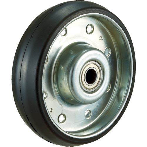 TRUSCO キャスター ハイテンプレス製ゴム車輪のみ φ130 ( HTW-130 ) トラスコ中...