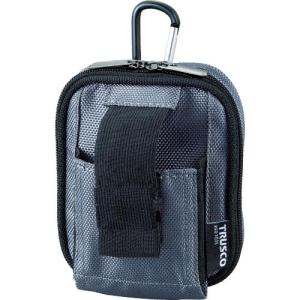 TRUSCO コンパクトツールケースワイド 2ポケット グレー ( TCTC1803W-GY ) トラスコ中山(株)｜orangetool