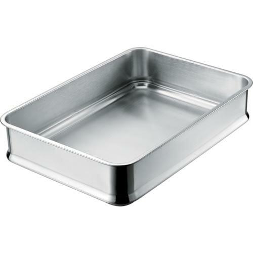 IKD 抗菌スタッキング角バット6枚取 ( K02700000350 ) (株)日本メタルワークス