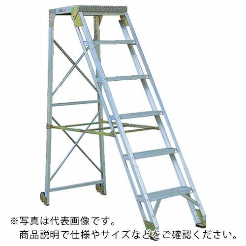 NAKAO 作業用踏台5段1.5m ( A-115 ) (株)ナカオ