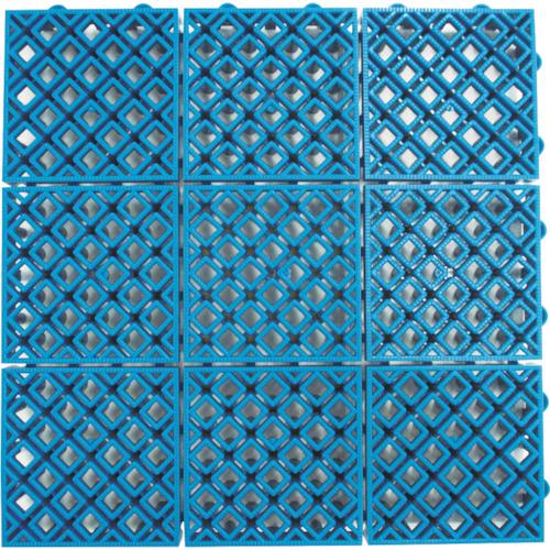 コンドル ジョイントスノコ ニューマフロス 本駒 ブルー 幅300×長さ300×厚さ25mm ( F...