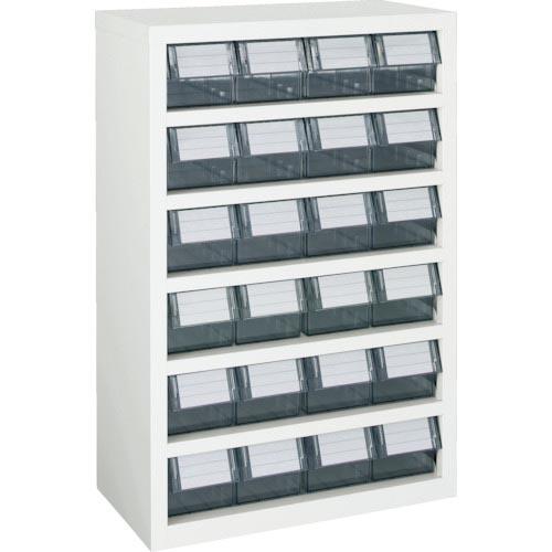 TRUSCO パーツケース 横型バンラックケースM型 592X307XH890 4列6段 W ( T...