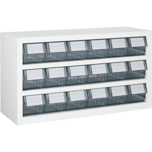 TRUSCO パーツケース 横型バンラックケースM型 854X307XH468 3段6列 W ( T...