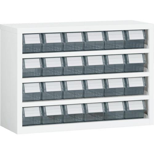 TRUSCO パーツケース 横型バンラックケースM型 854X307XH609 6列4段 W ( T...