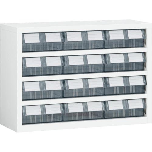 TRUSCO パーツケース 横型バンラックケースM型 854X307XH609 3列4段 W ( T...