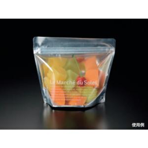PACKSTYLE チャック付スタンド袋 1816銀マルシェ ( 562726 ) (3000枚セット) (株)折兼 (メーカー取寄)｜orangetool