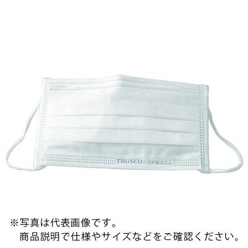 TRUSCO 【在庫限り】エコマスク 三層構造 小顔用 (100枚入) ( DPM-EC-M ) ト...