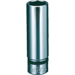 nepros 9.5sq.ディープソケット(六角) 対辺寸法5.5mm 差込角9.5mm 全長55mm ( NB3L-055 ) 京都機械工具(株)｜orangetool