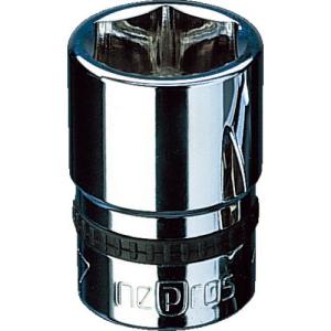 nepros 12.7sq.ソケット(六角) 対辺寸法17mm 全長34mm ( NB4-17 ) 京都機械工具(株)｜orangetool