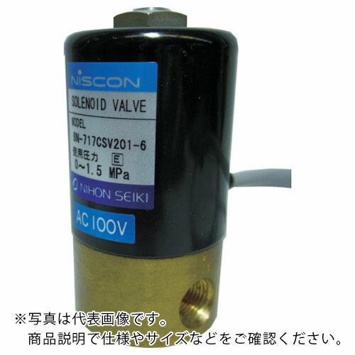 日本精器 2方向電磁弁 6AAC200V717CS ( BN-717CSV201-6-E200 ) ...