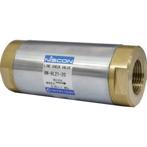 日本精器 ラインチェック弁 20A ( BN-9L21-20 ) 日本精器(株)