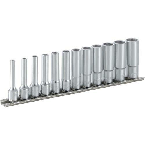 TONE ディープソケットセット(6角・ホルダー付) 12pcs 差込角6.35mm ( HSL21...