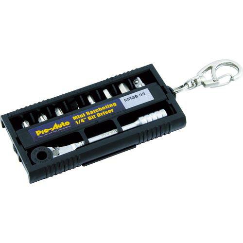 Pro-Auto ミニラチェット&amp;ビットドライバー ( MRGB-9S ) スエカゲツール(株)