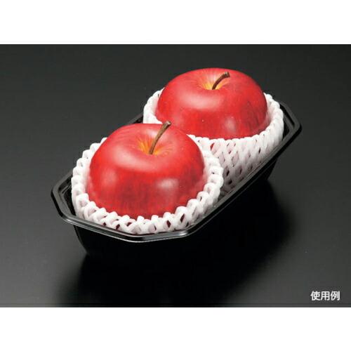 PACKSTYLE BPフルーツ 2S 黒 ( 534801 ) (1200枚セット) (株)折兼 ...