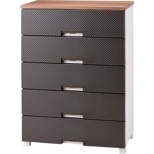 TENMA フィッツプラス メッシュ FM7505 5段 ブラウン 幅75cm ( 11000700...