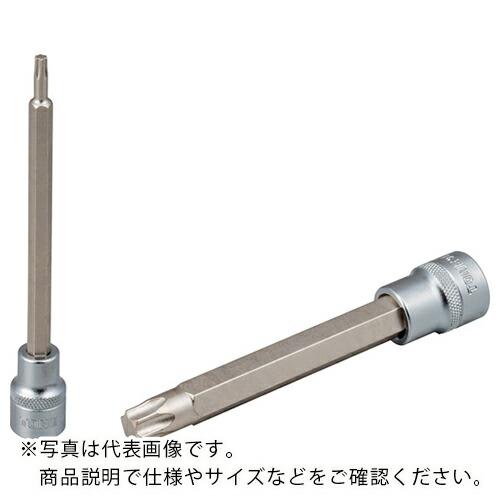 TONE ロングトルクスソケット(強力タイプ) T20 ( 3TX-T20L ) TONE(株)