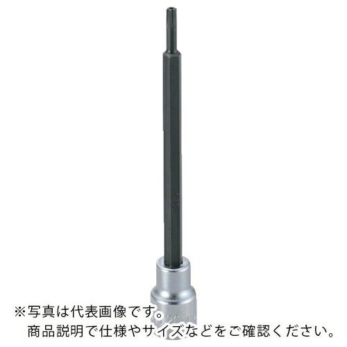 TONE ヘックスローブソケット ロングトルクスソケット(いじり防止タイプ) T25 先端寸法4.4...