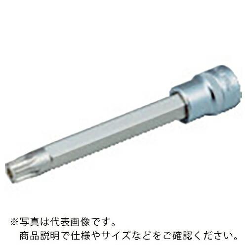 TONE ヘックスローブソケット ロングトルクスソケット(いじり防止タイプ) T27 先端寸法4.9...
