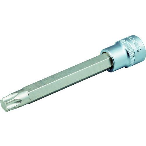 TONE ヘックスローブソケット ロングトルクスソケット(強力タイプ) T55 差込角9.5mm 先...