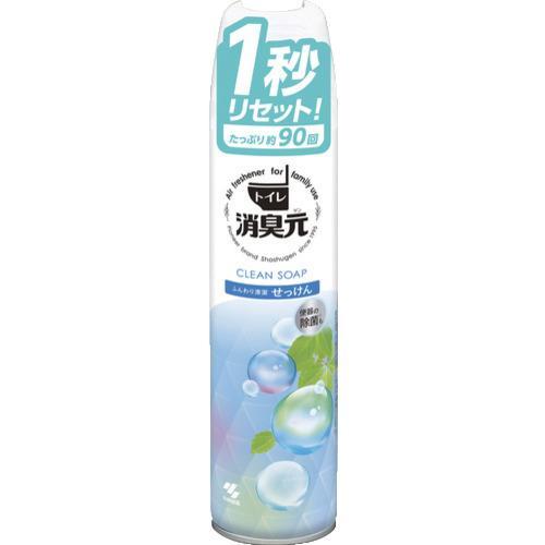 小林製薬 消臭元スプレーふんわり清潔せっけん ( 4987072036259 )