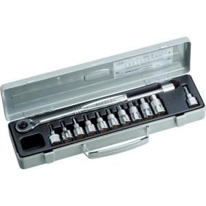 TONE ヘキサゴンソケットレンチセット 吋目 13pcs ( HB4112 ) TONE(株)｜orangetool