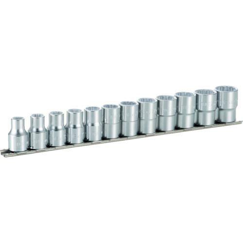 TONE ソケットセット(12角・ホルダー付) 12pcs 差込角12.7mm ( HD412 ) ...