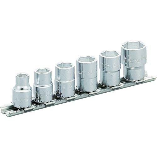 TONE ソケットセット(6角・ホルダー付) 6pcs 差込角9.5mm ( HS306 ) TON...