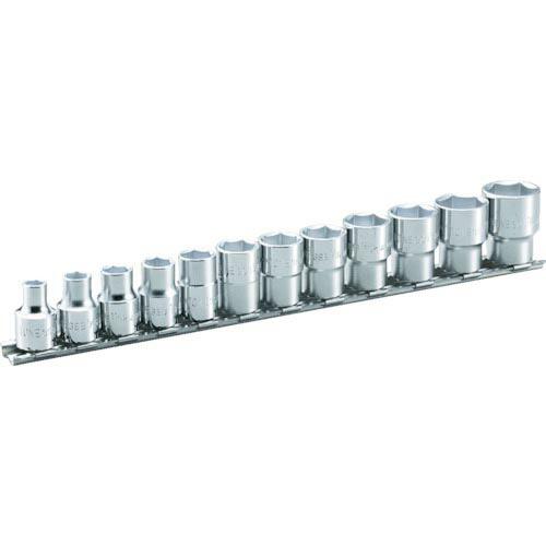TONE ソケットセット(インチ) (6角・ホルダー付) 吋目 12pcs 差込角9.5mm ( H...