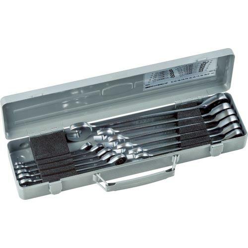 TONE 切替式ラチェットめがねレンチセット 10pcs ( RMR110 ) TONE(株)