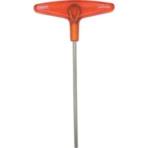 【SALE価格】EIGHT T型 六角棒スパナ 樹脂ハンドル 単品 ( 018-3H ) (株)エイト｜orangetool