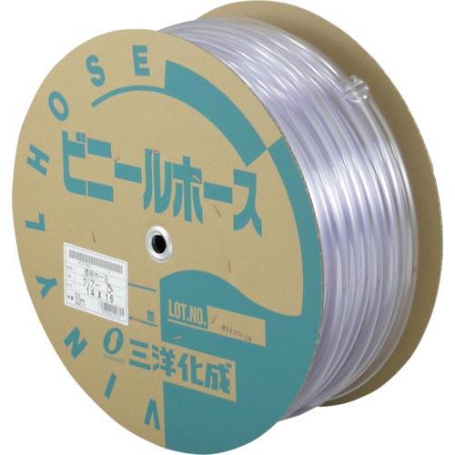 【SALE価格】サンヨー 透明ホース14×16 50mドラム巻 ( TM-1416D50T )