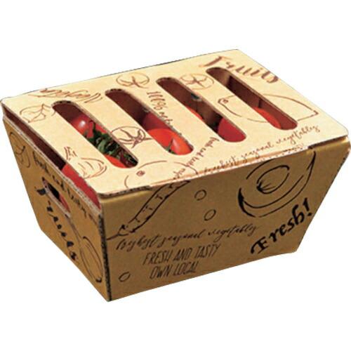 PACKSTYLE ベジフルボックス 小 ( 641936 ) (600枚セット) (株)折兼 (メ...