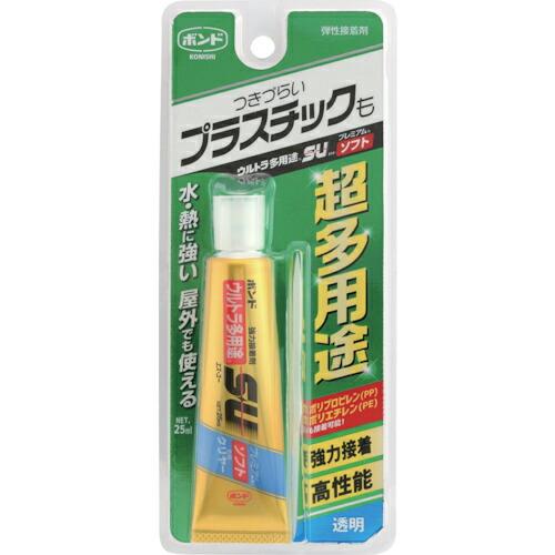 【SALE価格】コニシ ボンドウルトラ多用途SUプレミアムソフト 25ml 透明 ( 05141 T...