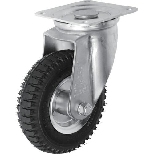 【SALE価格】シシク 空気入車輪付キャスター 自在 220mm ( AIJ-2.50-4 )