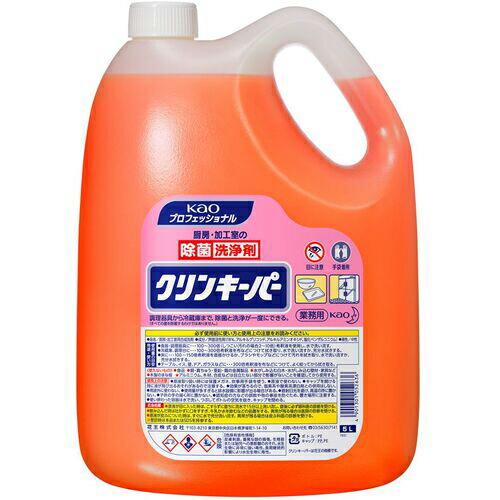 【SALE価格】Kao 厨房用洗剤 業務用クリンキーパー 5L ( 52636 ) 花王グループカス...